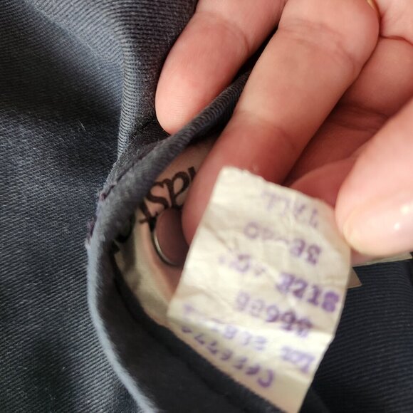 Vintage Sears Vest Men's Size 38 - 40 Wearmaster Lined Fall Vest Blue W/ Pockets - Picture 10 of 11